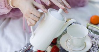 Natural lifestyle, tea, superfood